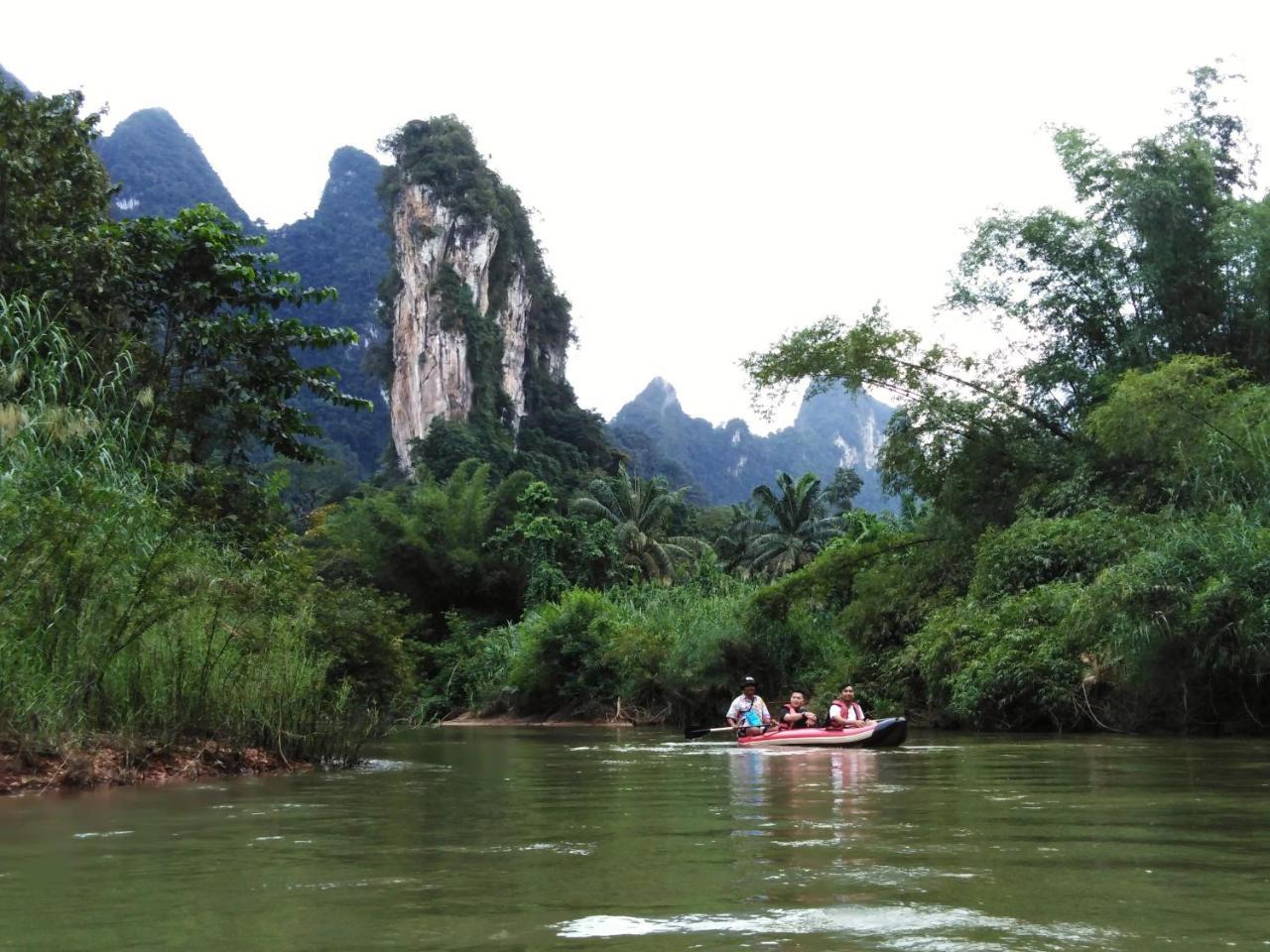 Khaosok River Camp Khao Sok National Park Kültér fotó
